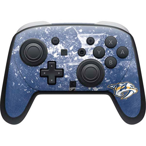 NHL Nashville Predators Frozen Nintendo Switch 2 (2025) Pro Controller Skin