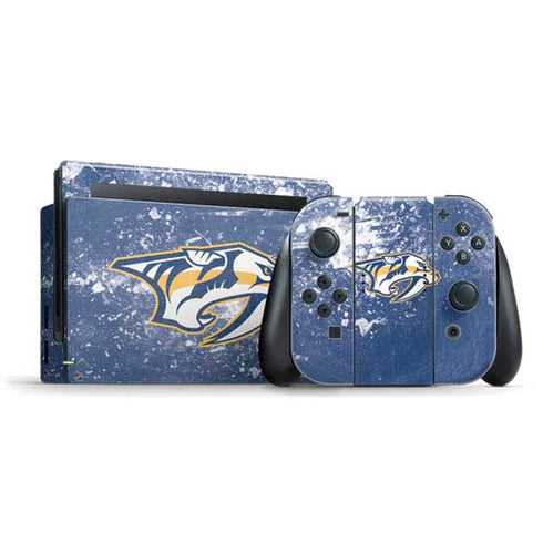 NHL Nashville Predators Frozen Nintendo Skins
