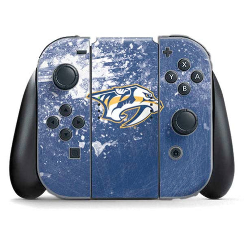 NHL Nashville Predators Frozen Nintendo Skins