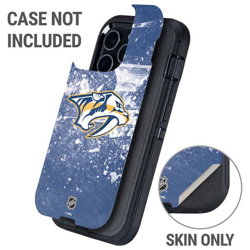 NHL Nashville Predators Frozen Otterbox Defender iPhone Skin