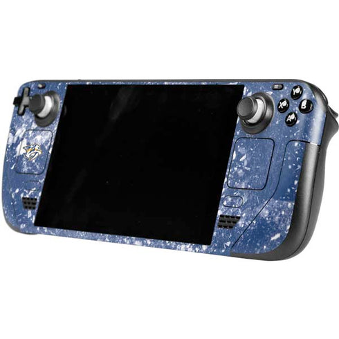 NHL Nashville Predators Frozen Steam Deck Handheld Gaming Computer OLED Skin