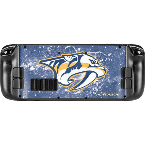 NHL Nashville Predators Frozen Steam Deck Handheld Gaming Computer Skin