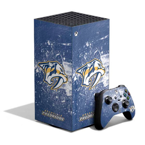 NHL Nashville Predators Frozen XBox Series X Digital Edition Bundle Skin