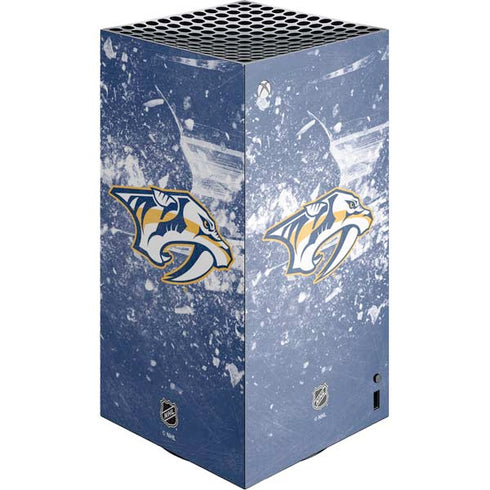 NHL Nashville Predators Frozen XBox Series X Digital Edition Console Skin