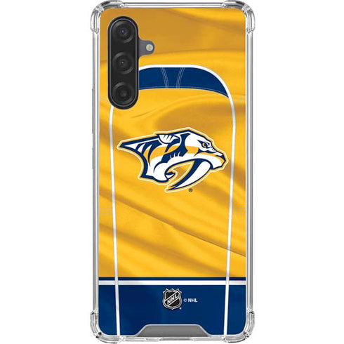 NHL Nashville Predators Jersey Galaxy A17 Clear Case