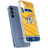 NHL Nashville Predators Jersey Galaxy A55 5G Clear Case