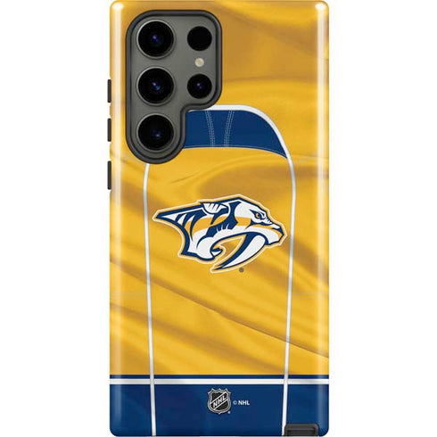 NHL Nashville Predators Jersey Galaxy S23 Ultra Pro Case