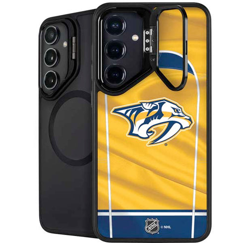 NHL Nashville Predators Jersey Galaxy S24 FE Kickstand Case