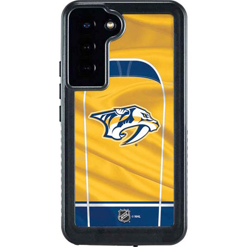 NHL Nashville Predators Jersey Galaxy S24 Plus Waterproof Case