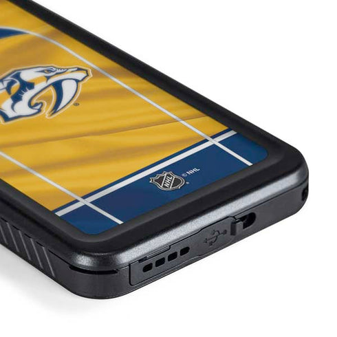 NHL Nashville Predators Jersey Galaxy S24 Plus Waterproof Case