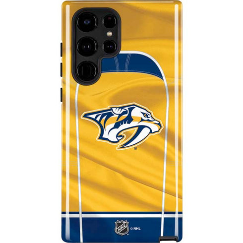 NHL Nashville Predators Jersey Galaxy S25 Ultra Impact Case