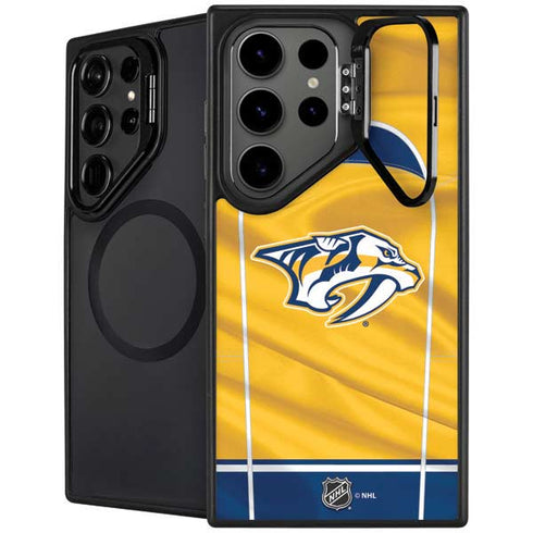 NHL Nashville Predators Jersey Galaxy S25 Ultra Kickstand Case