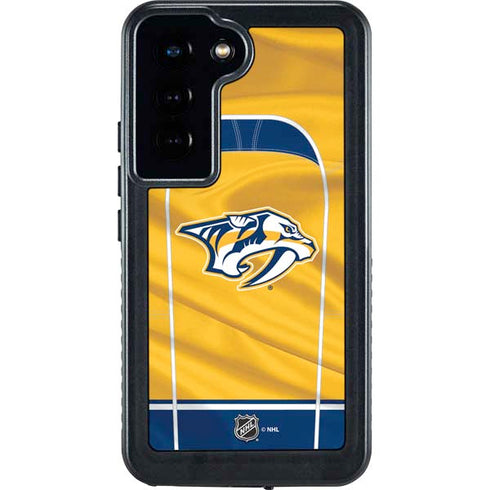 NHL Nashville Predators Jersey Galaxy S24 Waterproof Case