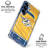 NHL Nashville Predators Jersey Galaxy S25 Clear Case