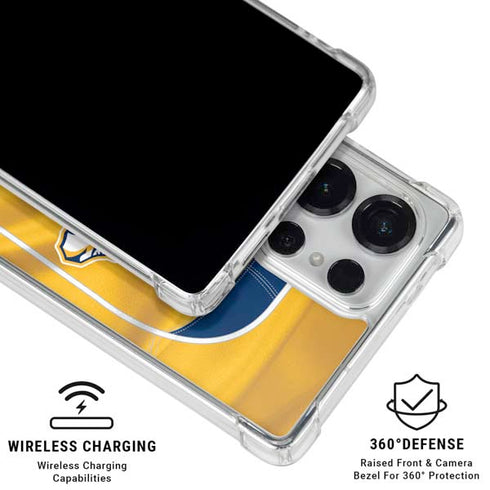 NHL Nashville Predators Jersey Galaxy S25 Ultra Clear Case