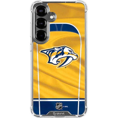 NHL Nashville Predators Jersey Galaxy S26 Clear Case