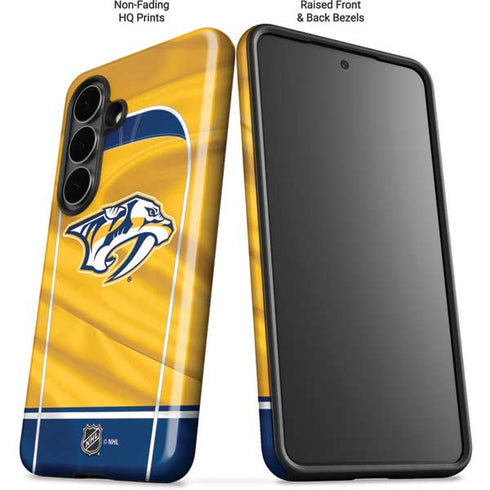 NHL Nashville Predators Jersey Galaxy S26 Plus Impact Case