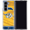 NHL Nashville Predators Jersey Galaxy Z Fold5 5G Clear Case