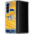 NHL Nashville Predators Jersey Galaxy Z Fold5 5G Clear Case