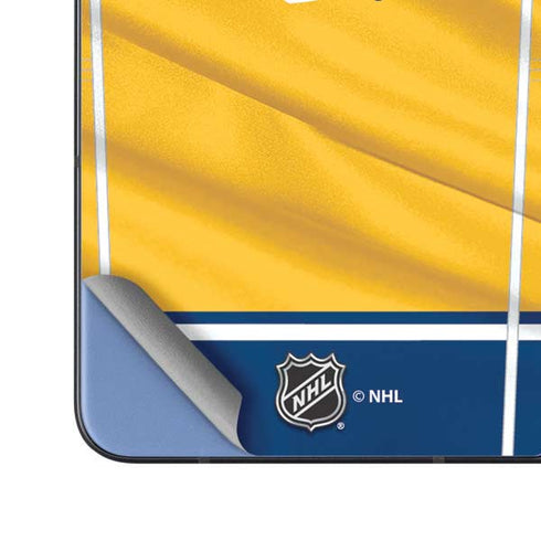 NHL Nashville Predators Jersey Galaxy Z Fold5 5G Skin
