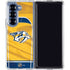 NHL Nashville Predators Jersey Galaxy Z Fold6 Clear Case