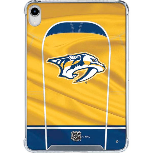 NHL Nashville Predators Jersey iPad 11th Gen (2025) Clear Case