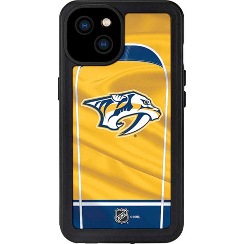 NHL Nashville Predators Jersey iPhone 15 Plus Waterproof Case