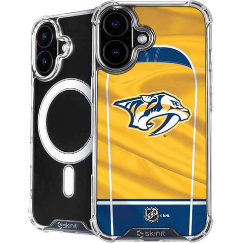 NHL Nashville Predators Jersey iPhone 16 MagSafe Case