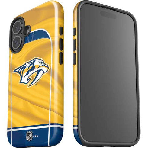 NHL Nashville Predators Jersey iPhone 16 Plus Impact Case
