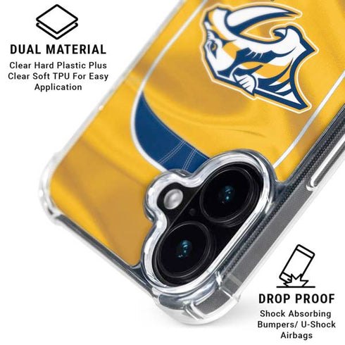 NHL Nashville Predators Jersey iPhone 16 Plus MagSafe Case