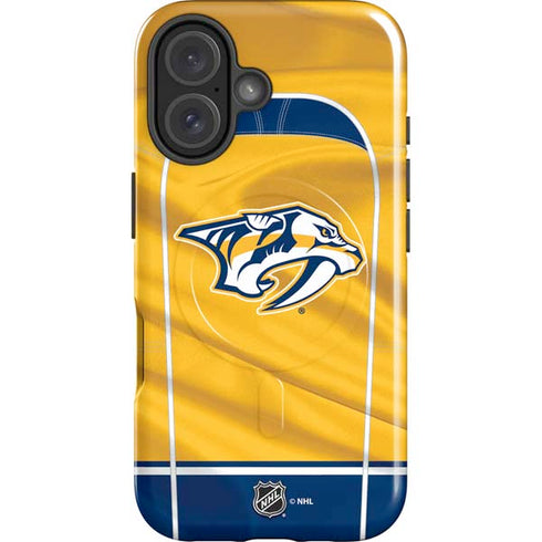 NHL Nashville Predators Jersey iPhone 16 Plus Magsafe Impact Case