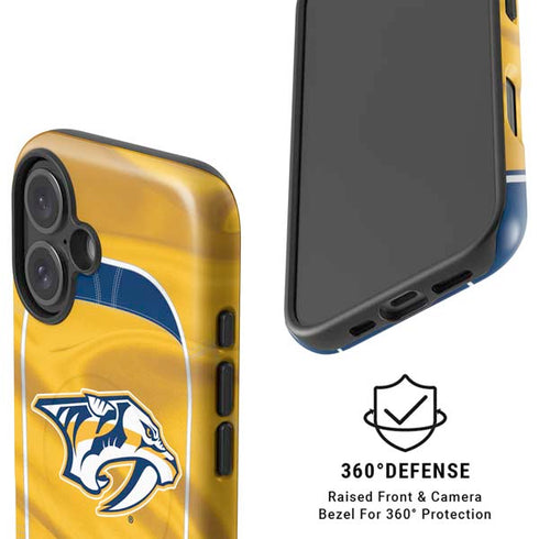 NHL Nashville Predators Jersey iPhone 16 Plus Magsafe Impact Case