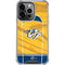NHL Nashville Predators Jersey iPhone 16 Pro Clear Case