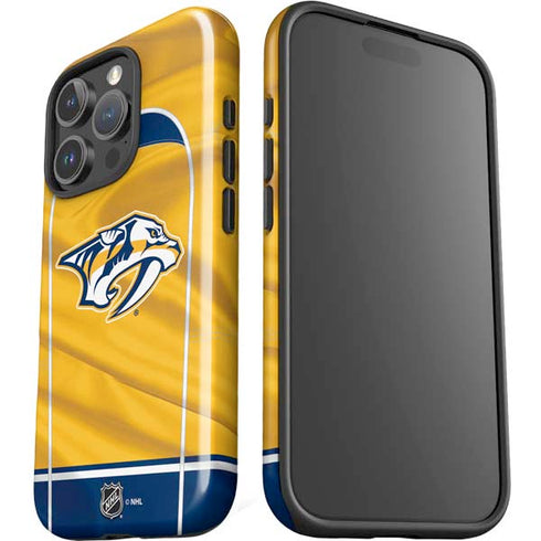 NHL Nashville Predators Jersey iPhone 16 Pro Impact Case
