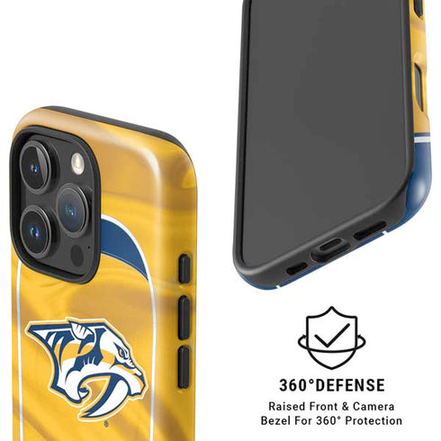 NHL Nashville Predators Jersey iPhone 16 Pro Magsafe Impact Case