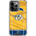 NHL Nashville Predators Jersey iPhone 16 Pro Max Clear Case