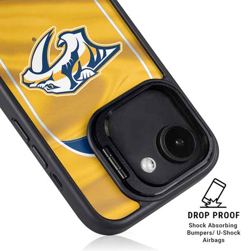 NHL Nashville Predators Jersey iPhone 16e Kickstand Case
