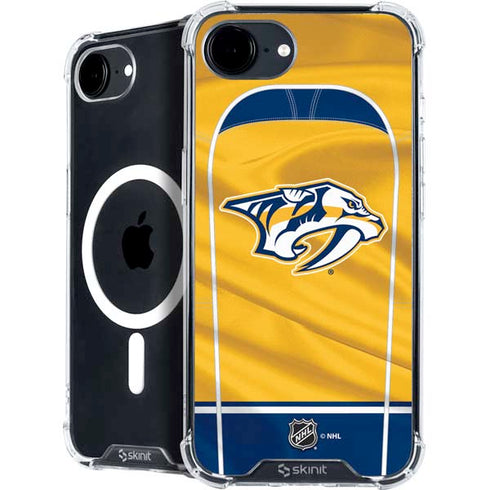 NHL Nashville Predators Jersey iPhone 16e MagSafe Case