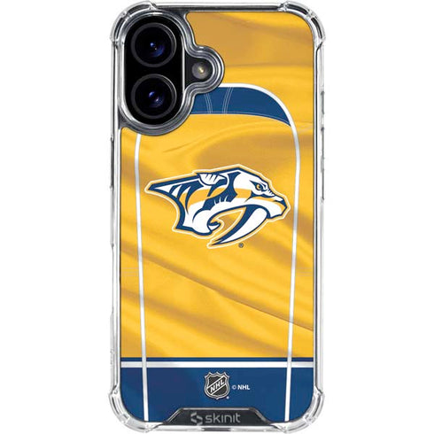 NHL Nashville Predators Jersey iPhone 17 Clear Case