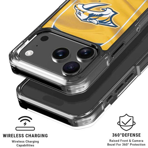 NHL Nashville Predators Jersey iPhone 18 Pro Clear Case