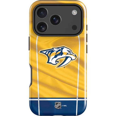NHL Nashville Predators Jersey iPhone 18 Pro Impact Case