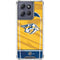 NHL Nashville Predators Jersey Moto G 5G (2025) Clear Case