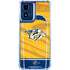 NHL Nashville Predators Jersey Moto G 5G (2024) Clear Case