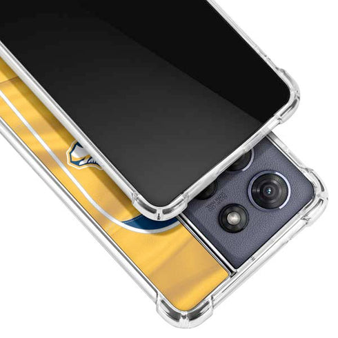 NHL Nashville Predators Jersey Moto G Stylus 5G (2025) Clear Case