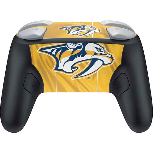 NHL Nashville Predators Jersey Nintendo Switch 2 (2025) Pro Controller Skin