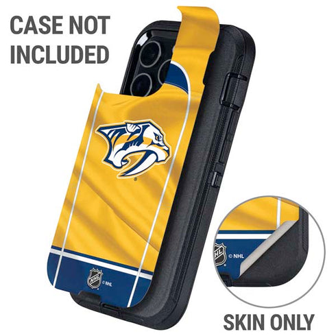 NHL Nashville Predators Jersey Otterbox Defender iPhone Skin