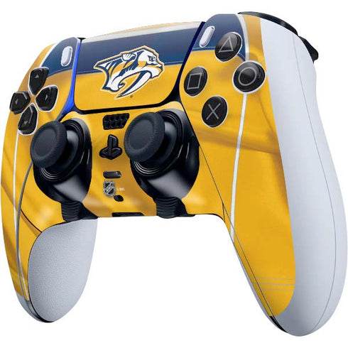 NHL Nashville Predators Jersey PS5 DualSense Edge Pro Controller Skin