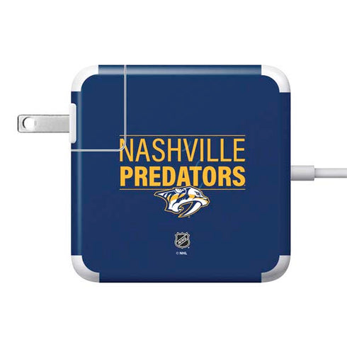 NHL Nashville Predators Lineup 85W Power Adapter (15 and 17 inch MacBook Pro Charger) Skin