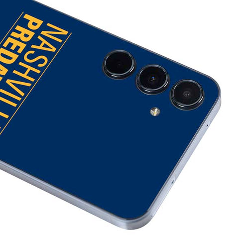 NHL Nashville Predators Lineup Galaxy A35 5G Skin
