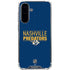 NHL Nashville Predators Lineup Galaxy A36 5G Clear Case